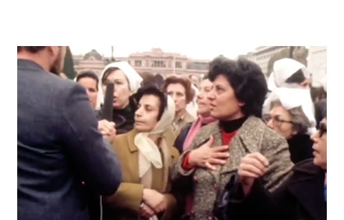 madres de plaza de mayo en el mundiAL